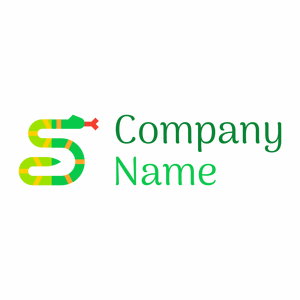 S Snake logo on a White background - Tiere & Haustiere