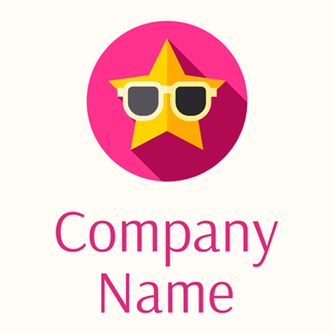 Guest star logo on a Floral White background - Unterhaltung & Kunst