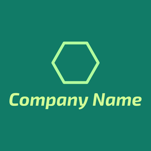 Poligon logo on a Deep Sea background - Entreprise & Consultant
