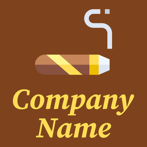 Cigar on a Russet background - Divertissement & Arts