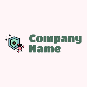 Immune system logo on a Lavender Blush background - Medizin & Pharmazeutik