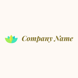 Lotus logo on a Seashell background - Spa & Estética