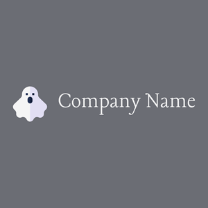 Ghost logo on a Raven background - Abstracto