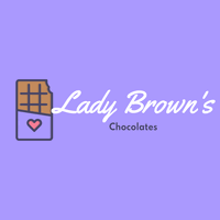 Logotipo roxo da chocolatier - Vendas