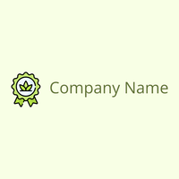 Organic logo on a Light Yellow background - Medio ambiente & Ecología