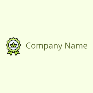 Organic logo on a Light Yellow background - Medio ambiente & Ecología