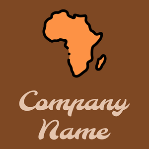 Africa logo on a Peru Tan background - Meio ambiente
