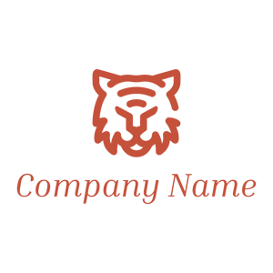 Head Tiger logo on a White background - Animals & Pets