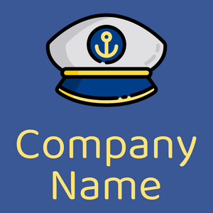 Captain logo on a blue background - Segurança