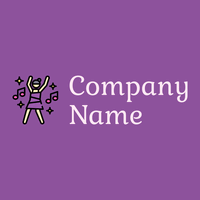 Person Dancing logo on a purple background - Arte & Intrattenimento