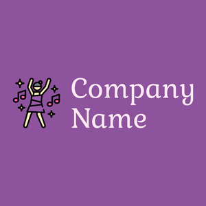 Person Dancing logo on a purple background - Entretenimento & Artes