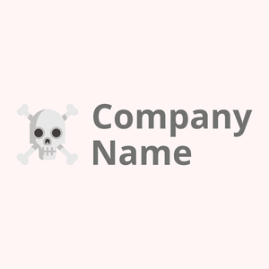 Gainsboro Skull on a Snow background - Medicina & Farmacia