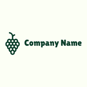 Grapes logo on a Ivory background - Medio ambiente & Ecología