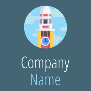 Clock tower logo on a Bismark background - Politiek