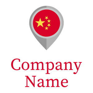 Pin China on a White background - Viajes & Hoteles