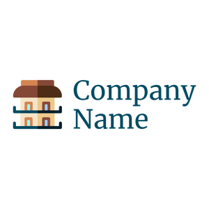 Colored Motel logo on a White background - Viagens & Hotel