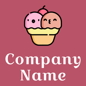 Ice cream on a Blush background - Food & Drink