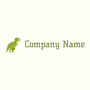 Tyrannosaurus logo on a Ivory background - Categorieën