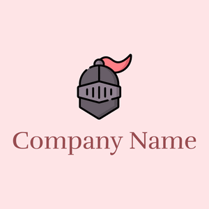 Knight logo on a Misty Rose background - Costruzioni & Strumenti