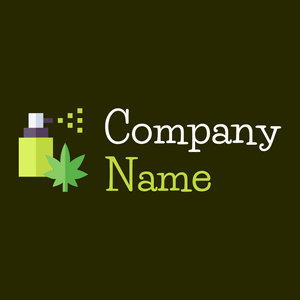 Inhaler logo on a Dark Green background - Medical & Farmacia