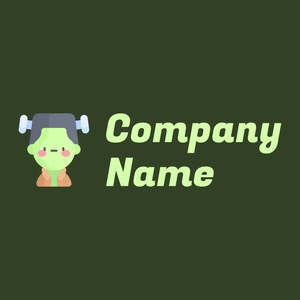 Frankenstein logo on a Seaweed background - Entretenimento & Artes