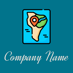 Amazon logo on a Teal background - Viaggi & Alberghi