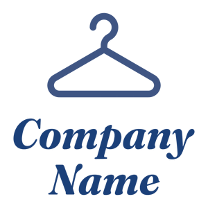 Clothes hanger logo on a White background - Moda & Belleza