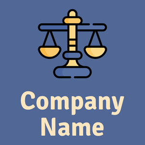 Justice logo on a San Marino background - Empresa & Consultantes