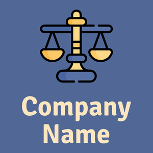 Justice logo on a San Marino background - Zakelijk & Consulting