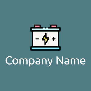 Hint Of Red Battery on a Breaker Bay background - Industriel