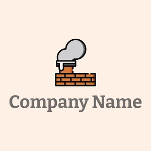 Black Chimney on a Seashell background - Móveis