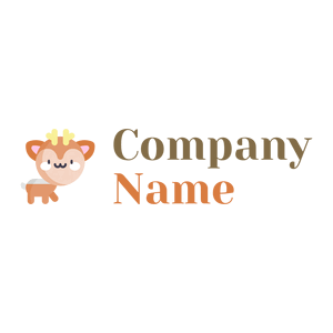 Sazerac Deer on a White background - Dieren/huisdieren