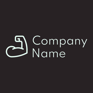 Biceps logo on a Livid Brown background - Medical & Farmacia