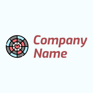 Dartboard logo on a Azure background - Giochi & Divertimento