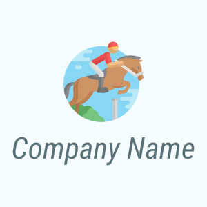 Riding logo on a Alice Blue background - Automotive & Vehicle