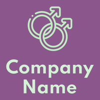 Gay logo on a Affair background - Citas