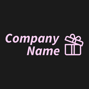 Gift box logo on a Nero background - Kleinhandel