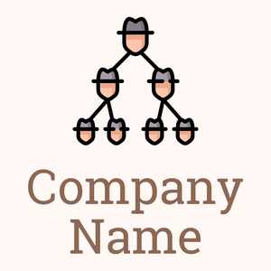 Organized crime logo on a Seashell background - Arte & Intrattenimento