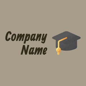 Mortar Mortarboard on a Napa background - Onderwijs