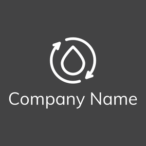 Menstrual cycle logo on a Payne's Grey background - Medisch & Farmaceutisch