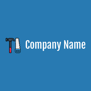 Tools logo on a Pelorous background - Construção & Ferramentas