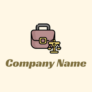 Law logo on a Corn Silk background - Zakelijk & Consulting