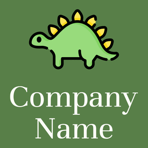Stegosaurus logo on a Dingley background - Animaux & Animaux de compagnie