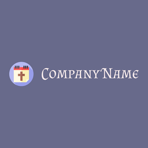 Calendar logo on a Kimberly background - Religieus