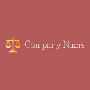 Balance logo on a Blush background - Negócios & Consultoria