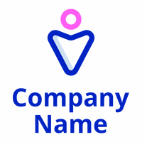 Medium Blue Cursor on a White background - Esportes