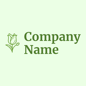 Tulip logo on a Honeydew background - Environmental & Green