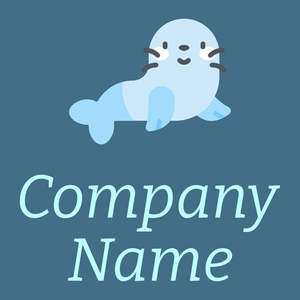 Seal logo on a Jelly Bean background - Abstrato