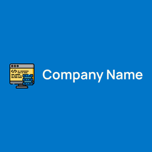 Data on a Navy Blue background - Computadora