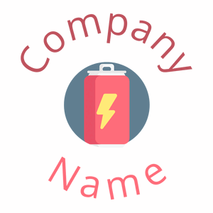 Energy drink logo on a White background - Comida & Bebida